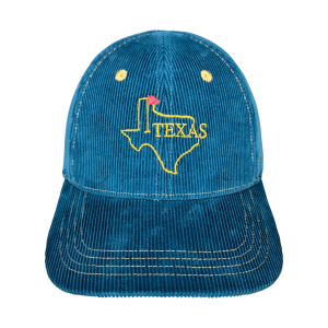 Fall 2025 Limited Edition Texas Heritage Golf Hat – Blue and Gold